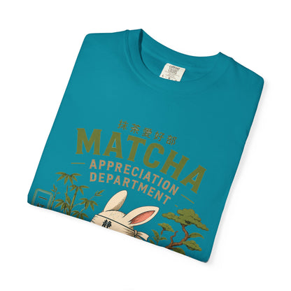 Matcha Appreciation Department Rabbit Graphic Tee