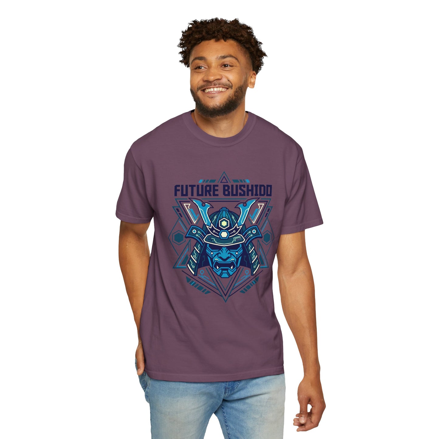 Futuristic Samurai Graphic Tee