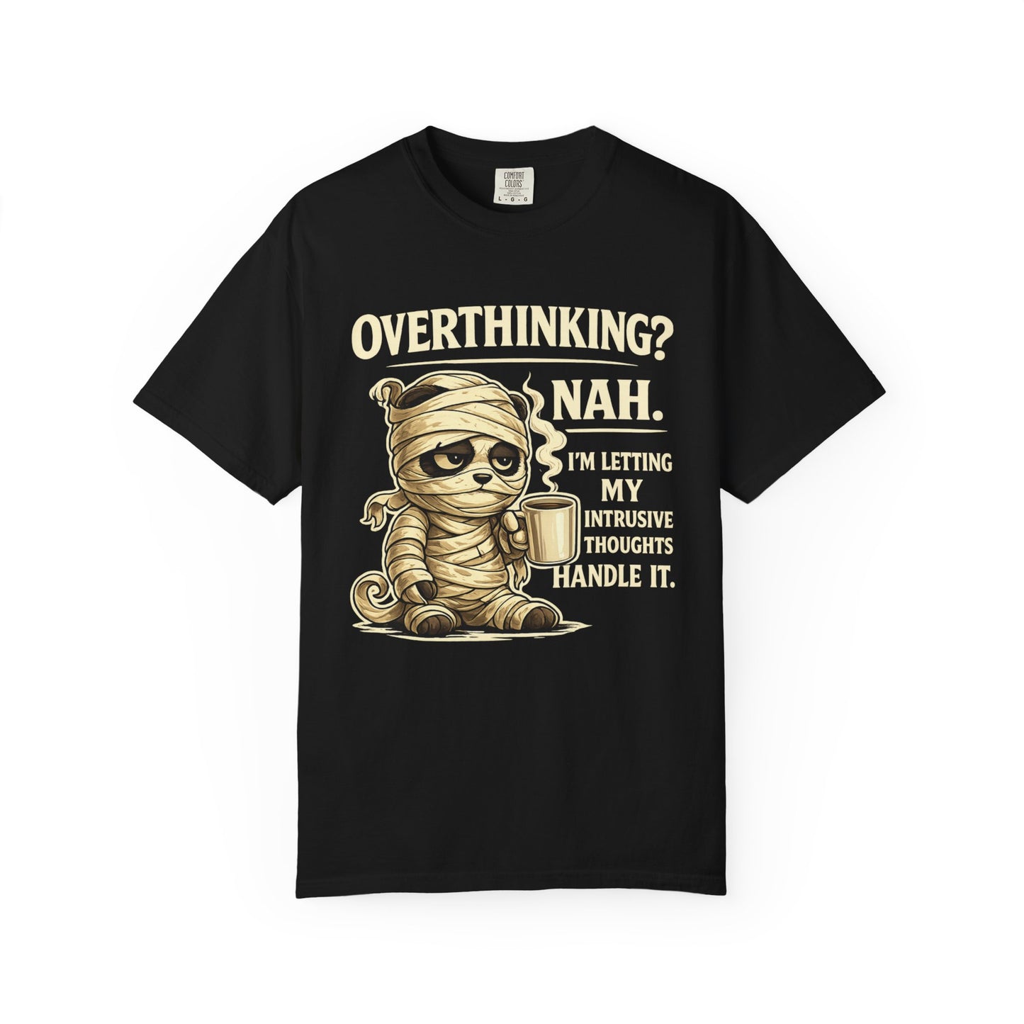 Tired Mummy Coffee Lover Funny T-Shirt