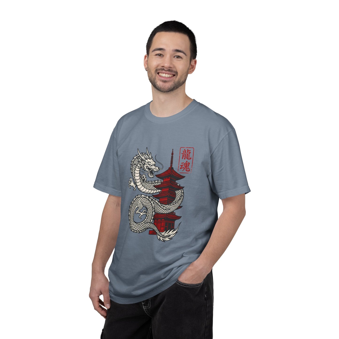 Japanese Dragon Graphic Tee (龍魂 ‘Dragon Soul’)