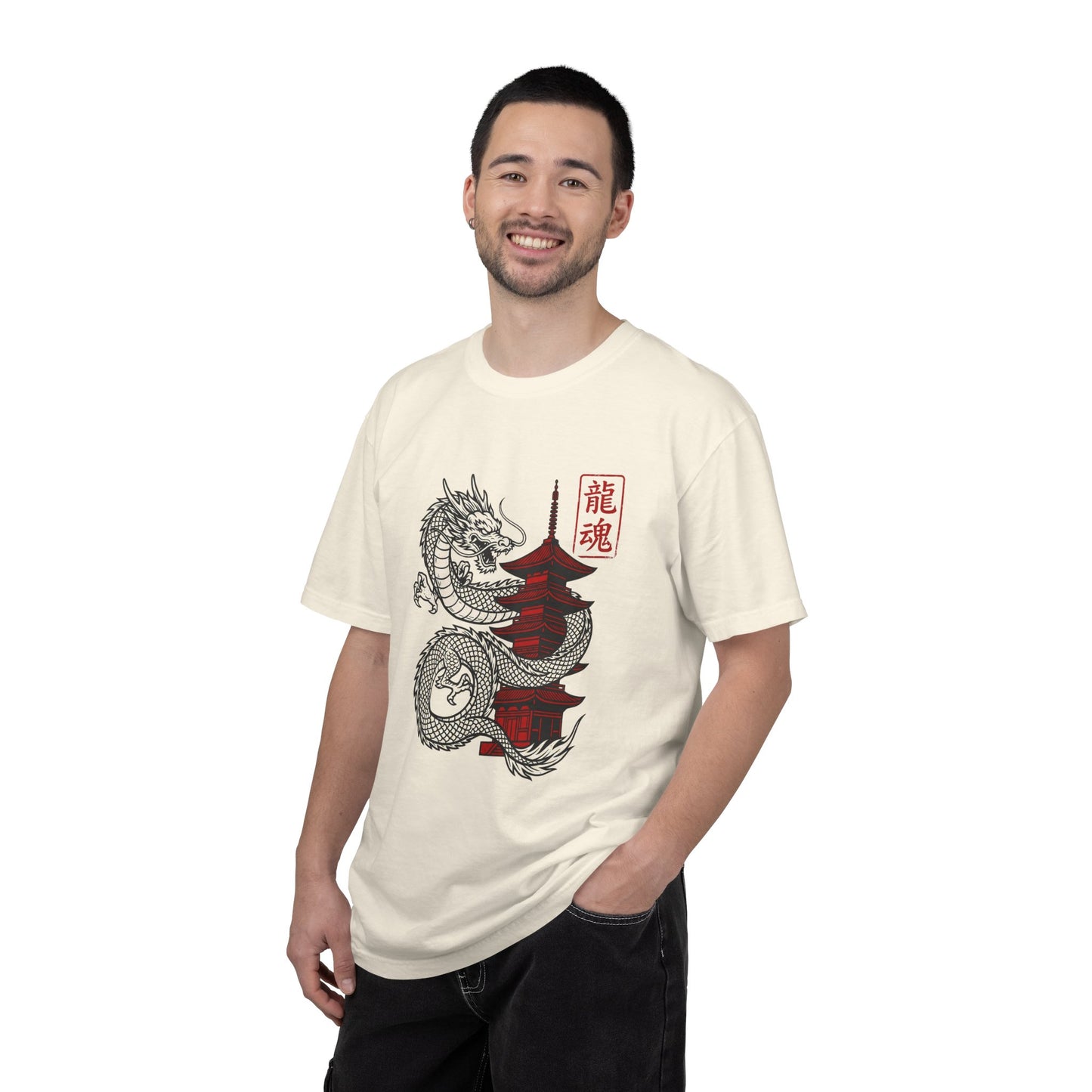 Japanese Dragon Graphic Tee (龍魂 ‘Dragon Soul’)