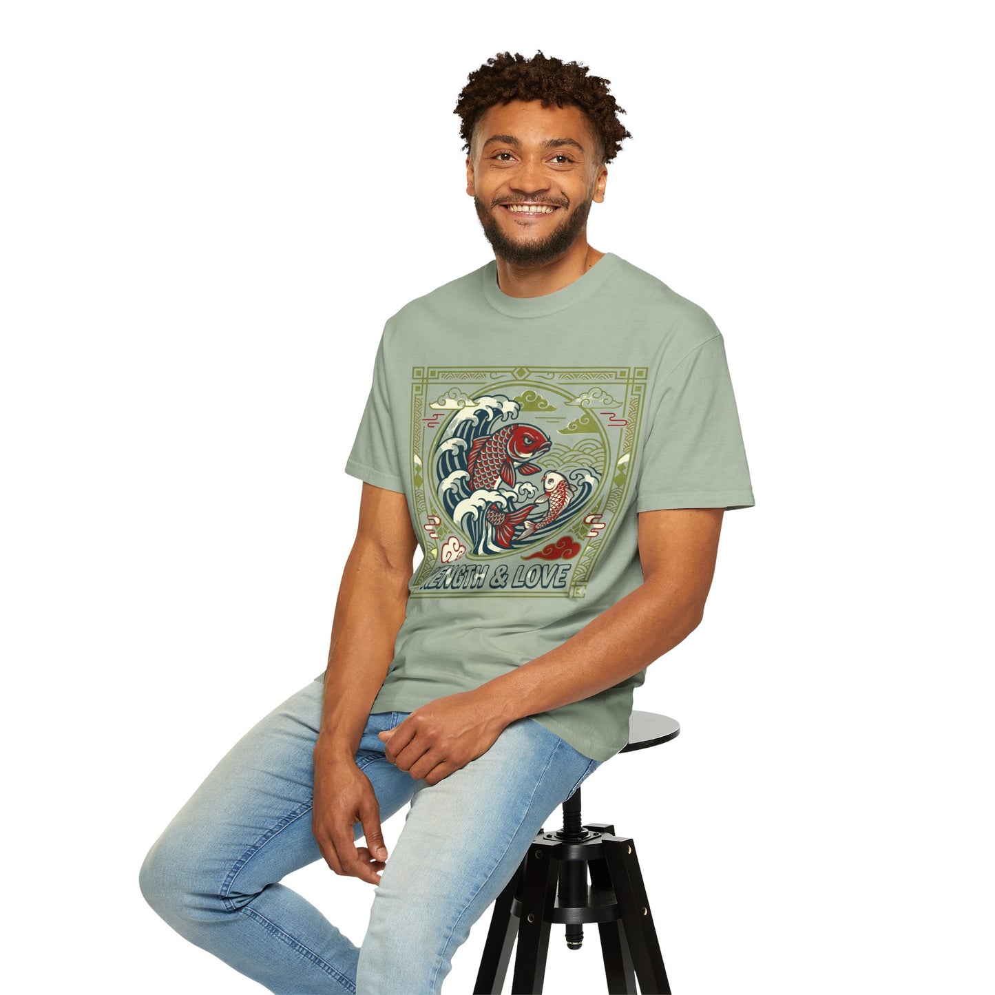Strength & Love Koi Fish T-Shirt