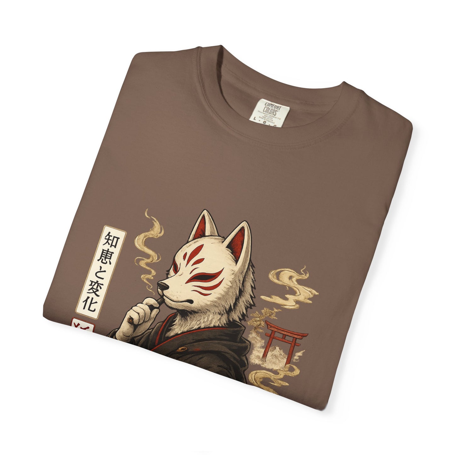 Kitsune Ronin Fox Spirit Graphic T-Shirt