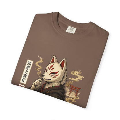 Kitsune Ronin Fox Spirit Graphic T-Shirt