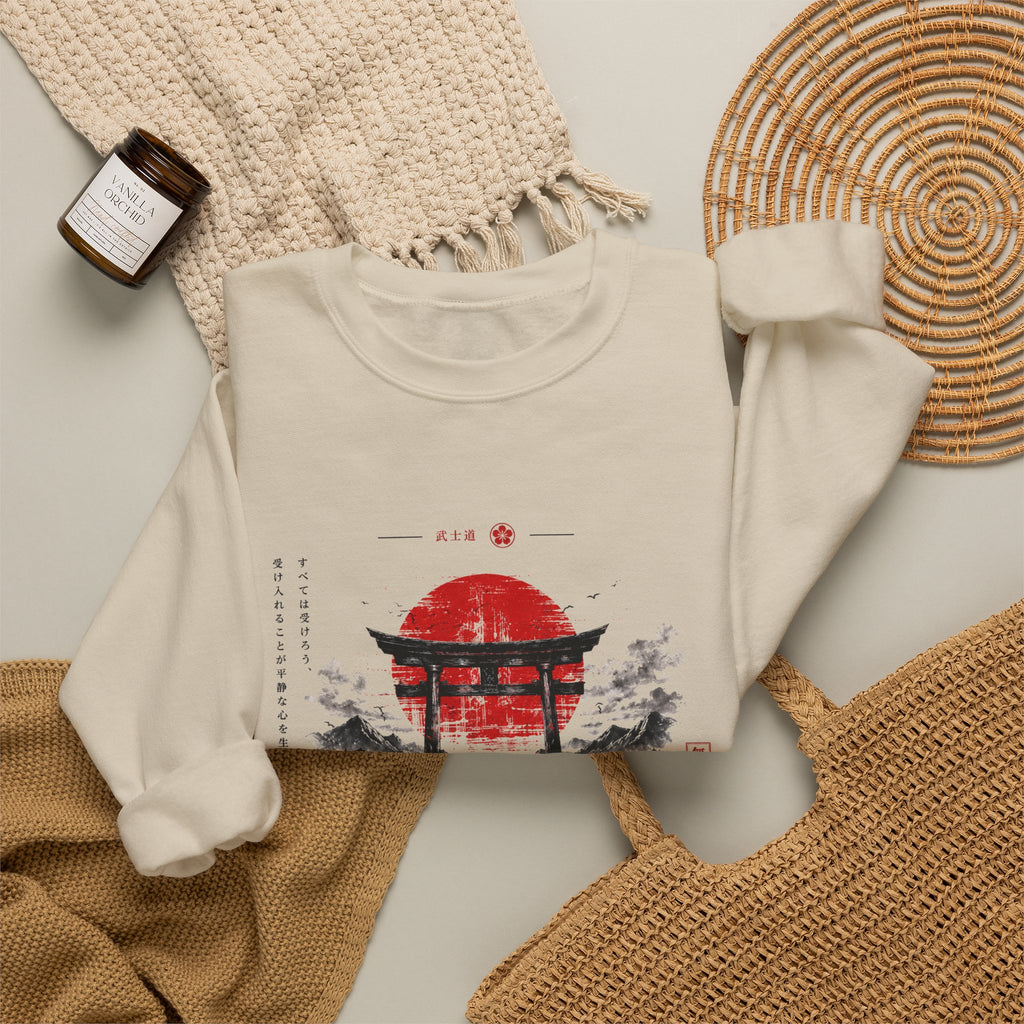 Acceptance Torii Gate Japanese Streetwear Sweatshirt Design