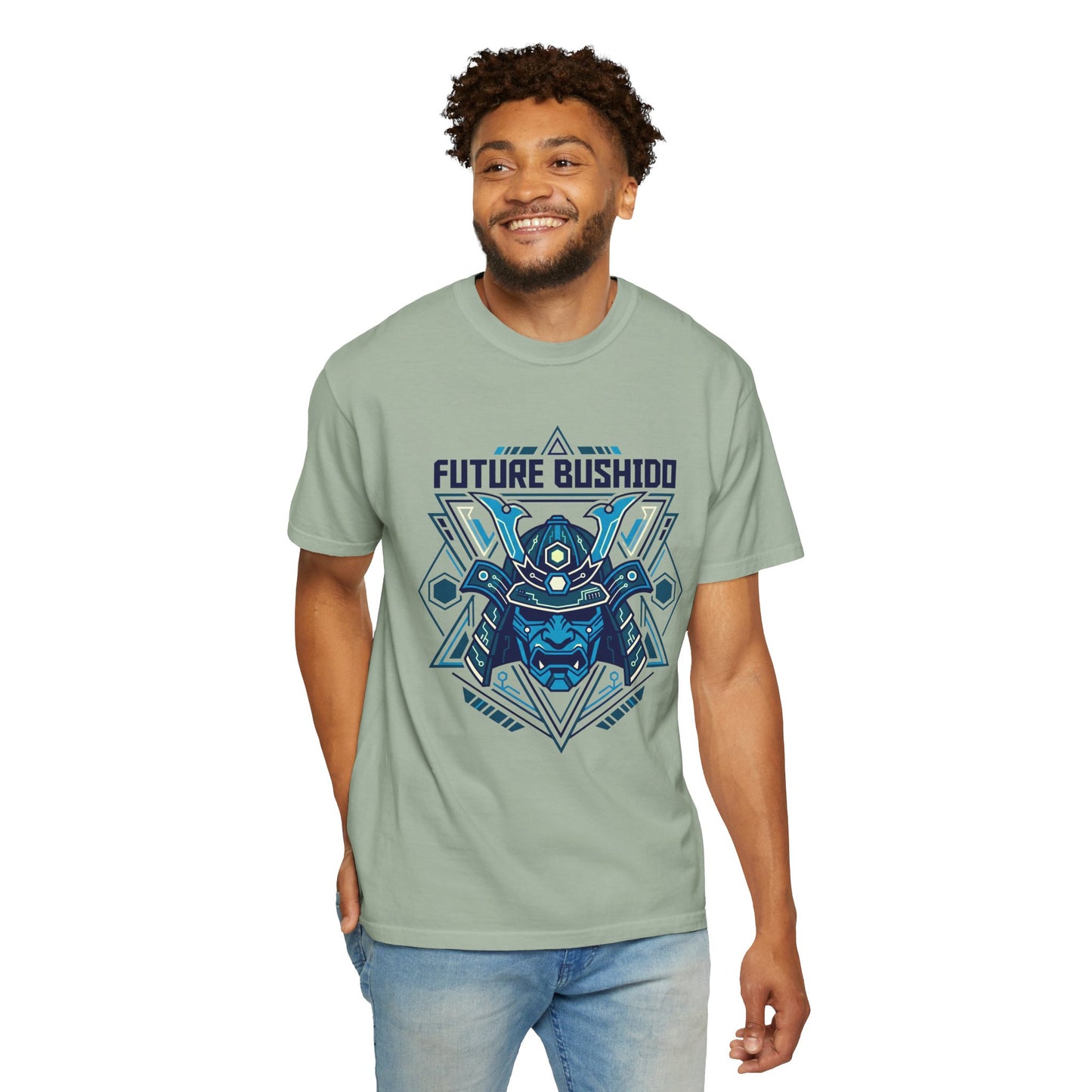 Futuristic Samurai Graphic Tee