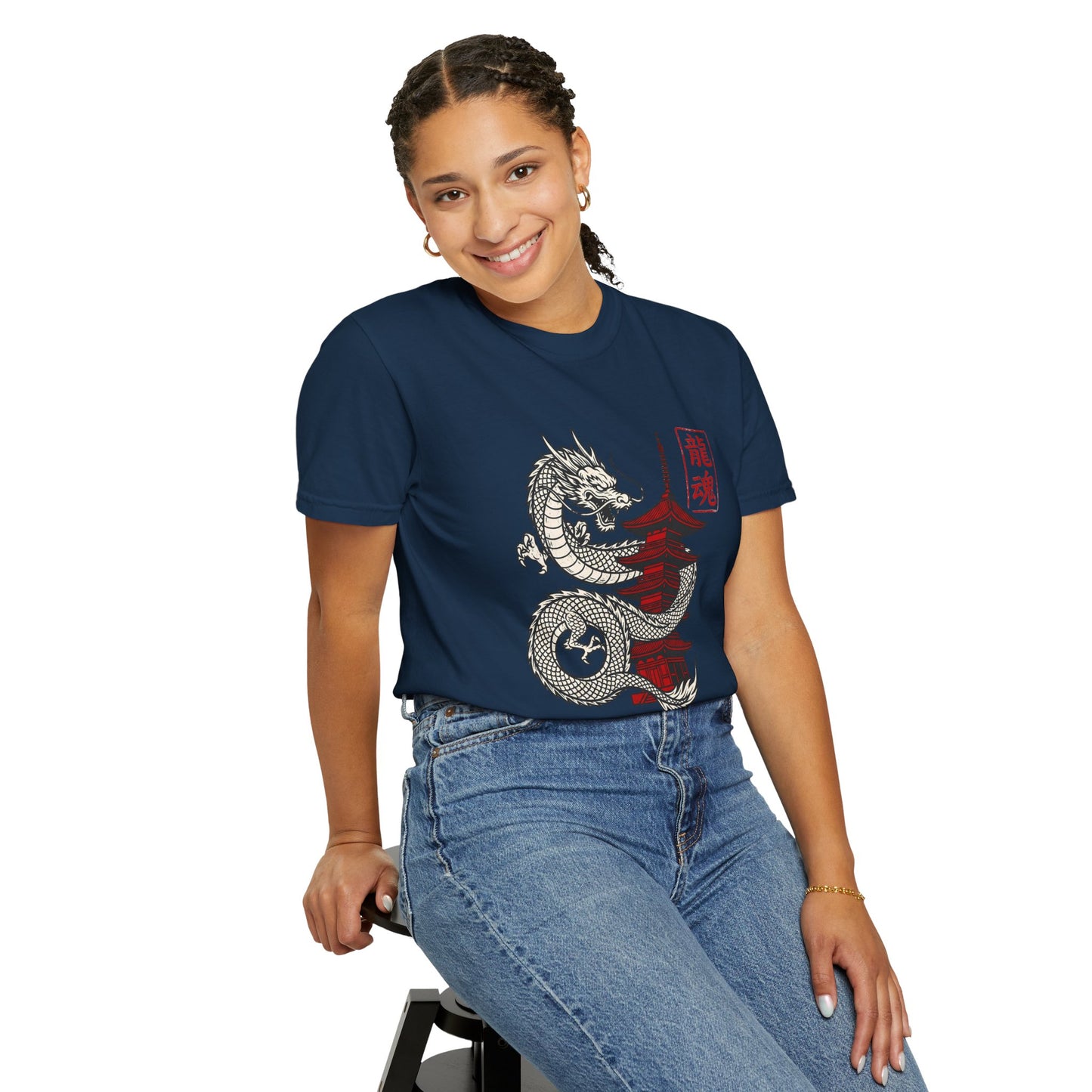Japanese Dragon Graphic Tee (龍魂 ‘Dragon Soul’)
