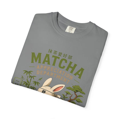 Matcha Appreciation Department Rabbit Graphic Tee