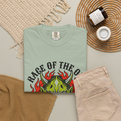 Flaming Green Oni Graphic Tee