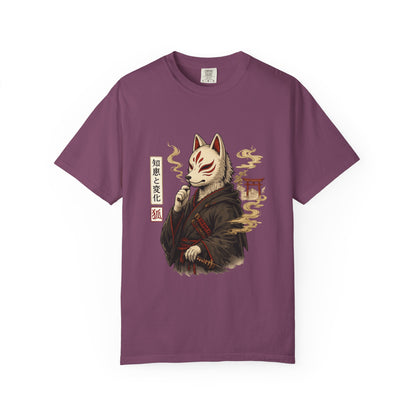 Kitsune Ronin Fox Spirit Graphic T-Shirt
