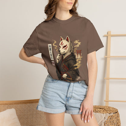 Kitsune Ronin Fox Spirit Graphic T-Shirt