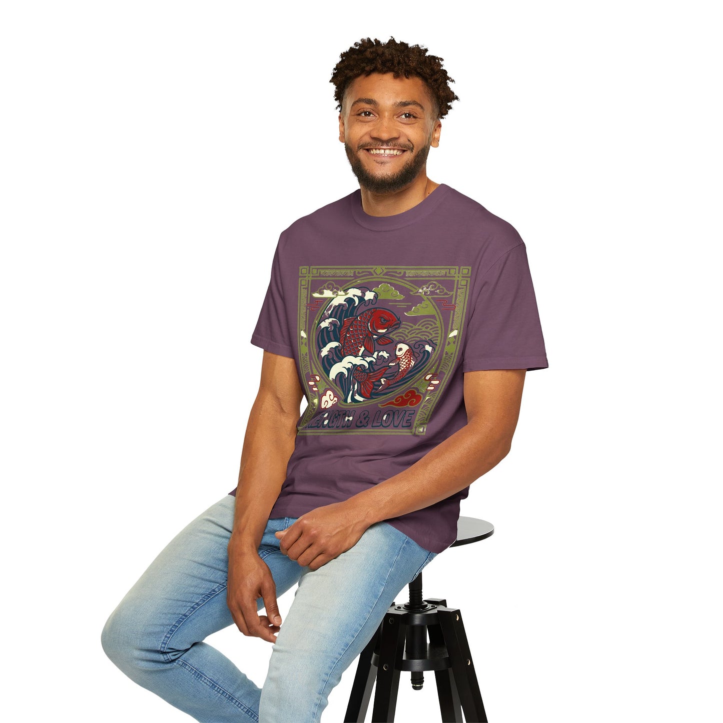 Strength & Love Koi Fish T-Shirt
