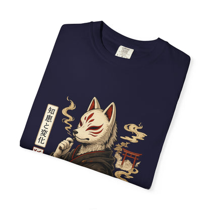 Kitsune Ronin Fox Spirit Graphic T-Shirt