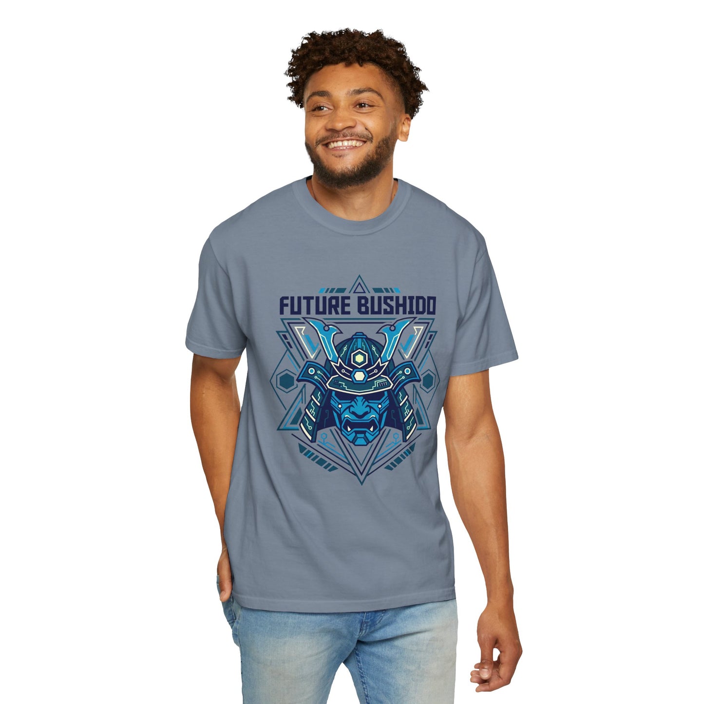 Futuristic Samurai Graphic Tee
