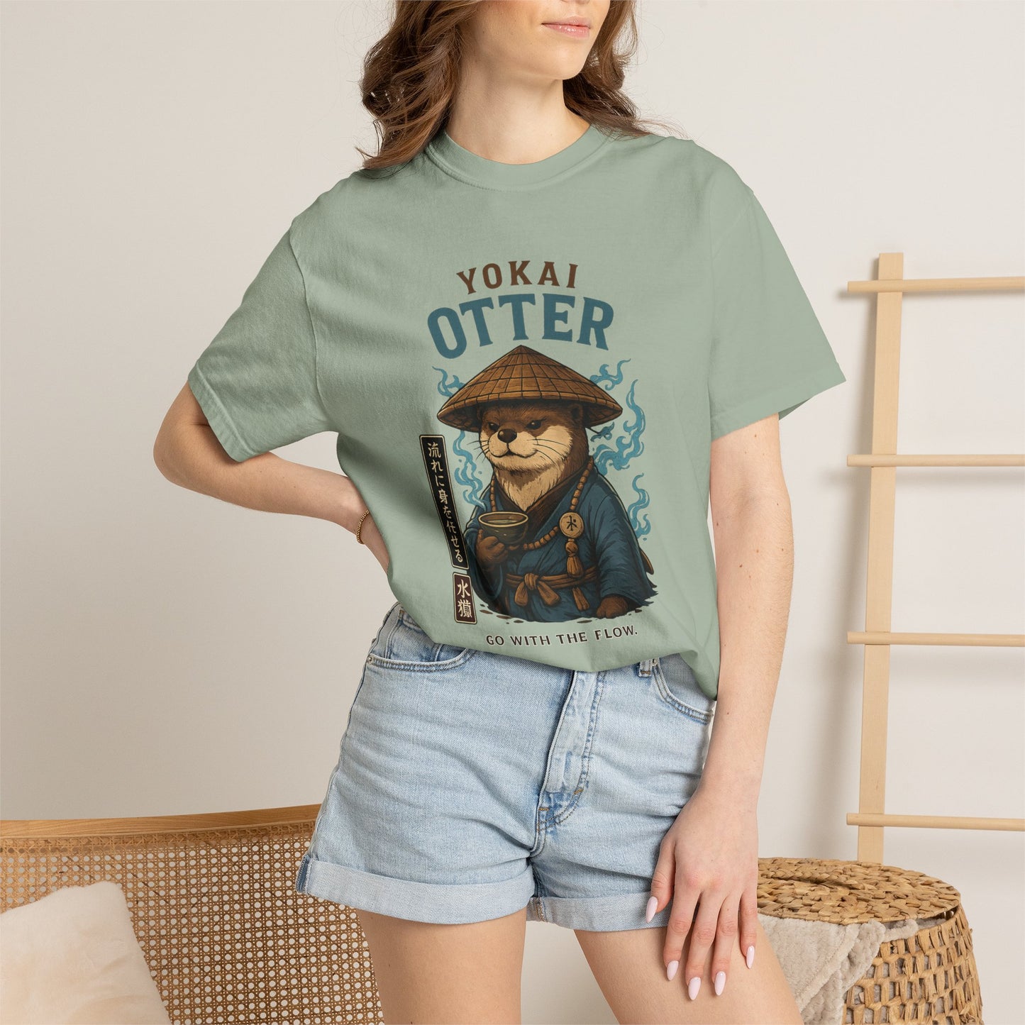 Yokai Otter Japanese Folklore T-Shirt