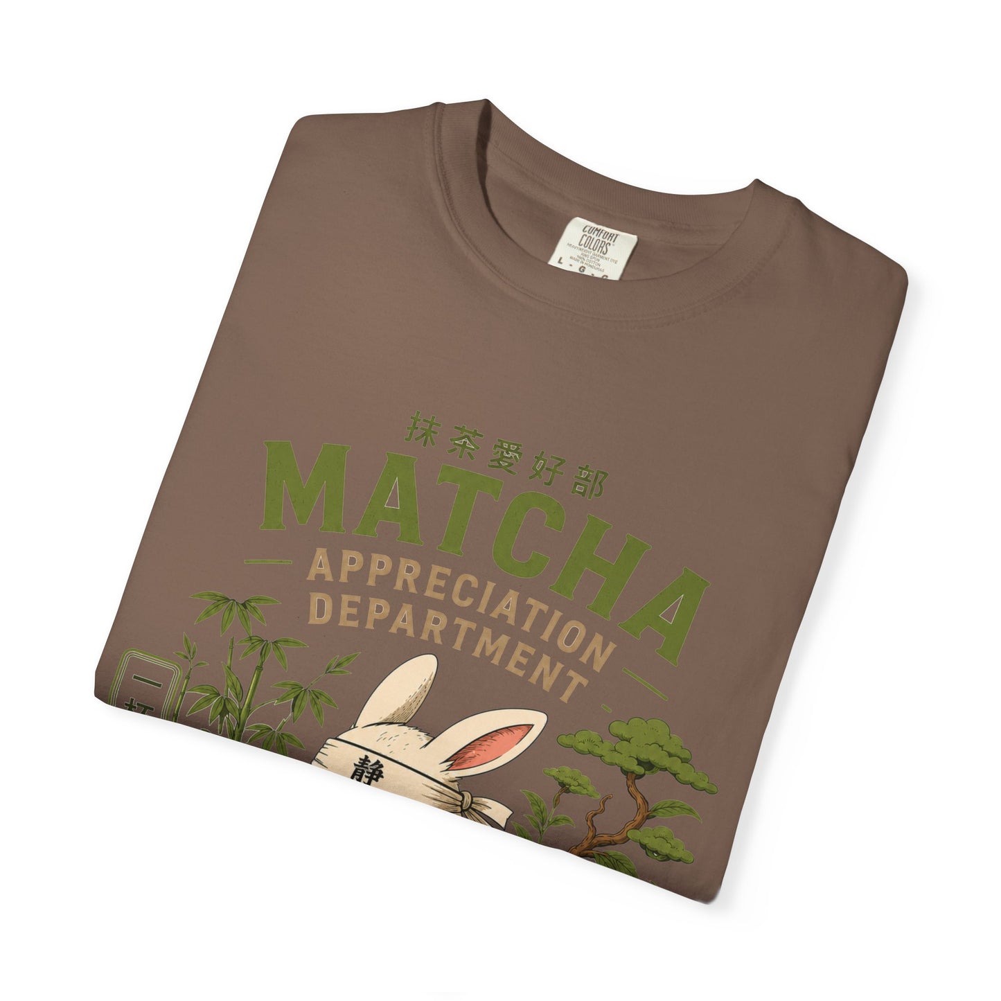 Matcha Appreciation Department Rabbit Graphic Tee
