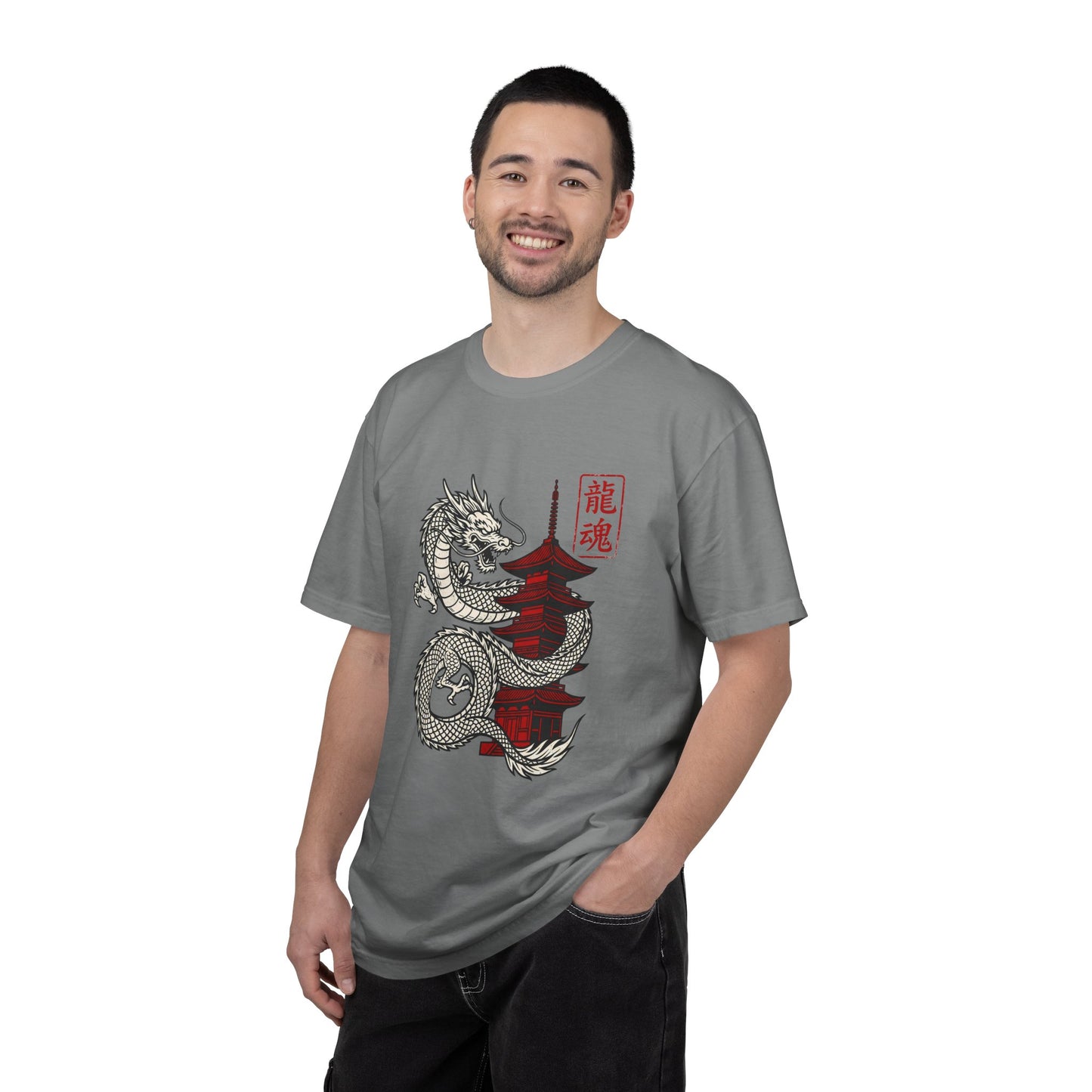 Japanese Dragon Graphic Tee (龍魂 ‘Dragon Soul’)