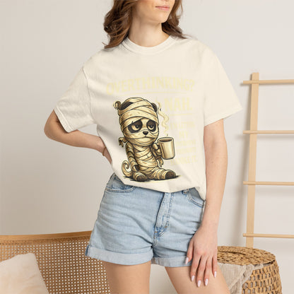 Tired Mummy Coffee Lover Funny T-Shirt