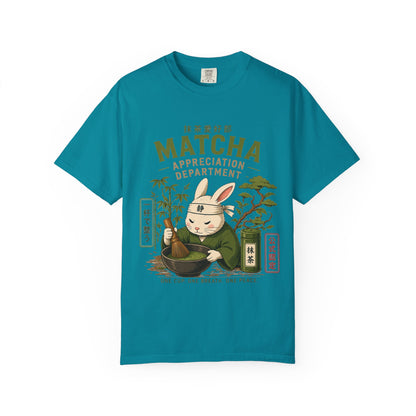 Matcha Appreciation Department Rabbit Graphic Tee