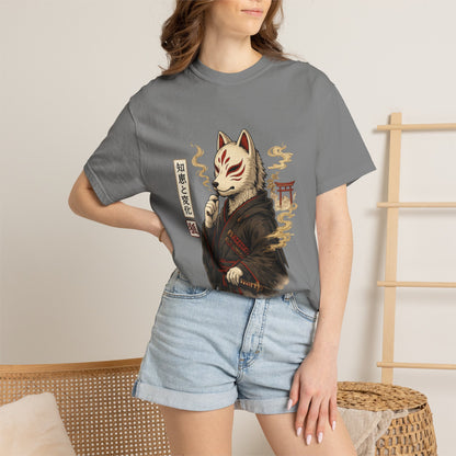 Kitsune Ronin Fox Spirit Graphic T-Shirt