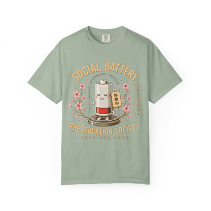 Social Battery Preservation Society Introvert T-Shirt