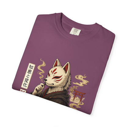 Kitsune Ronin Fox Spirit Graphic T-Shirt