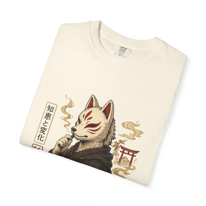 Kitsune Ronin Fox Spirit Graphic T-Shirt