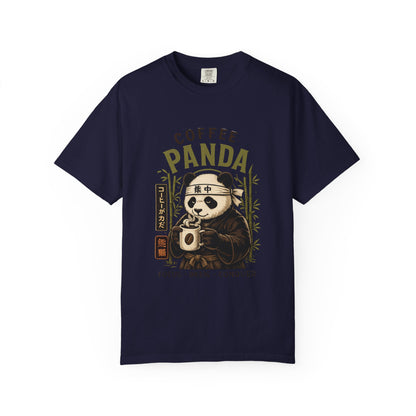 Coffee Panda Japanese Animal Graphic Tee