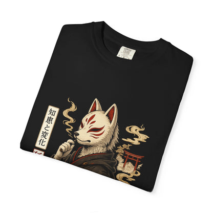 Kitsune Ronin Fox Spirit Graphic T-Shirt