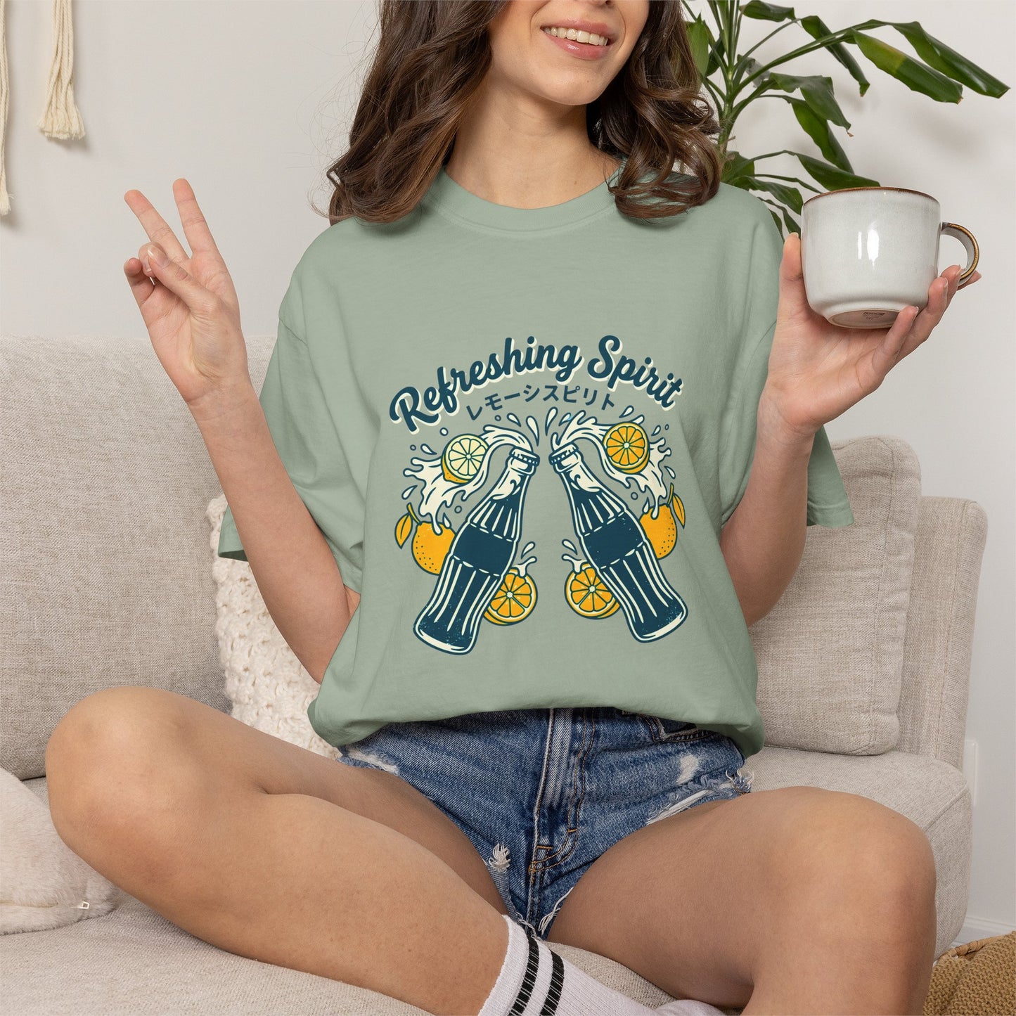 Refreshing Spirit Lemon Soda T-Shirt