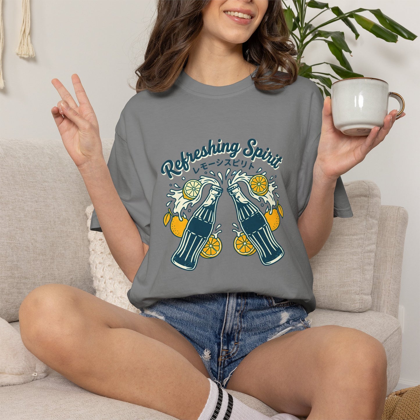 Refreshing Spirit Lemon Soda T-Shirt