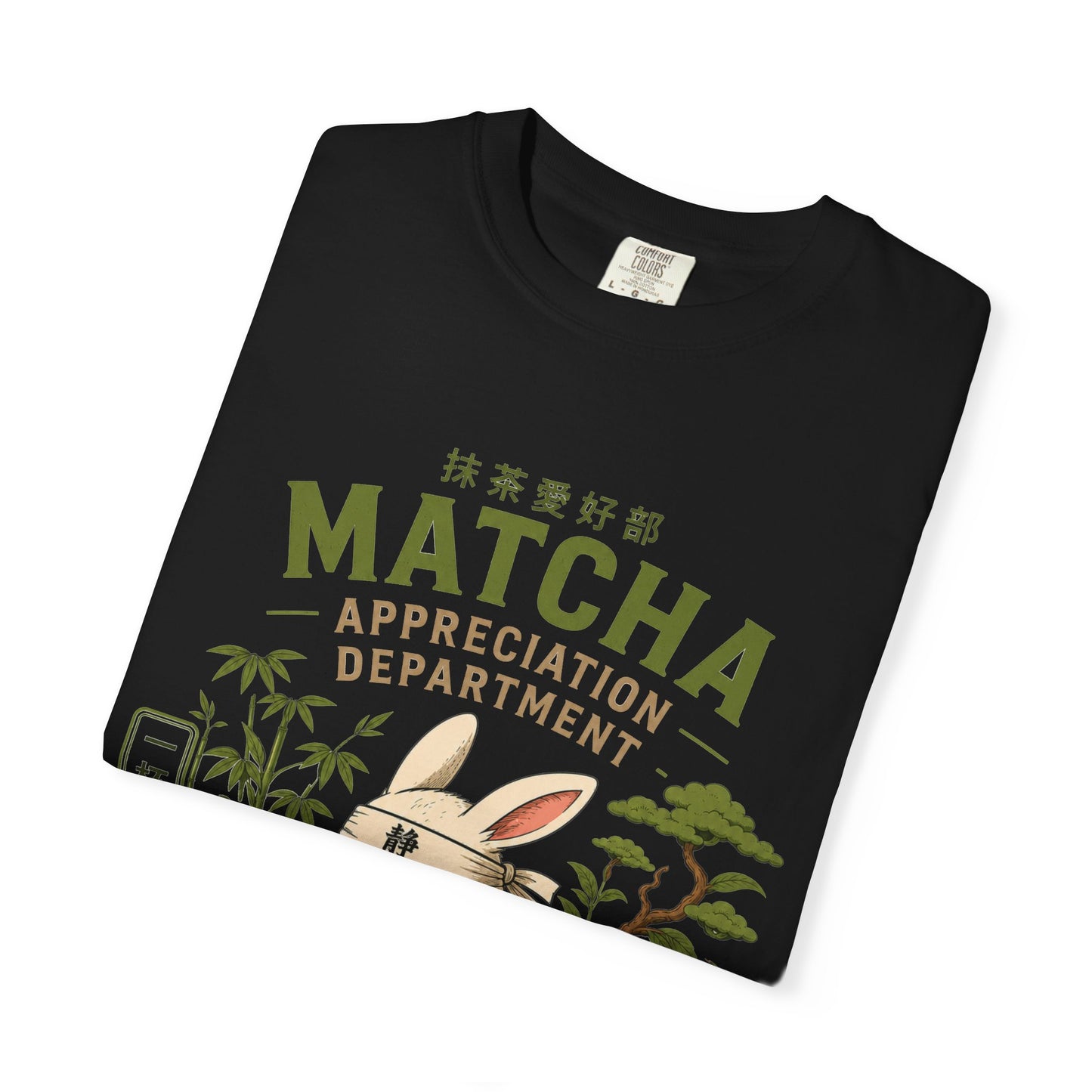 Matcha Appreciation Department Rabbit Graphic Tee