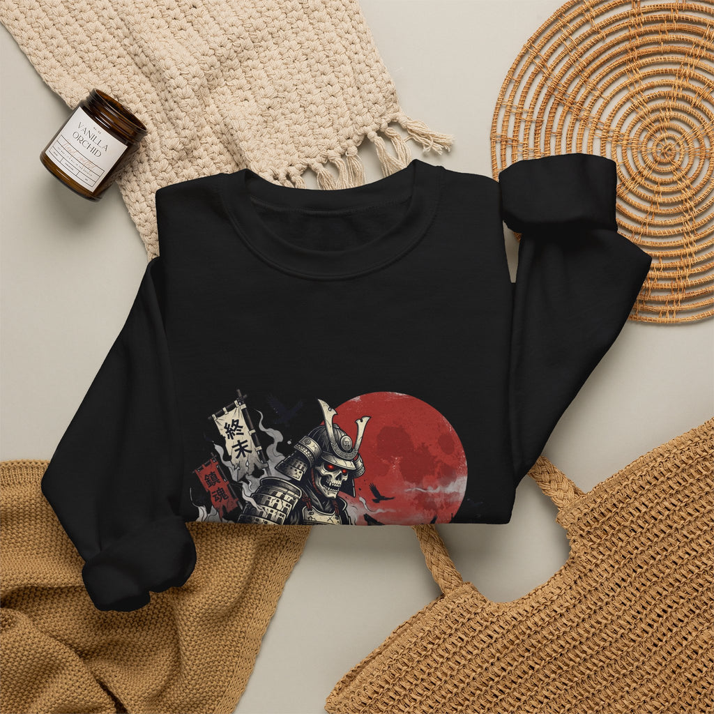Crimson Moon Ronin Warrior Graphic Tee