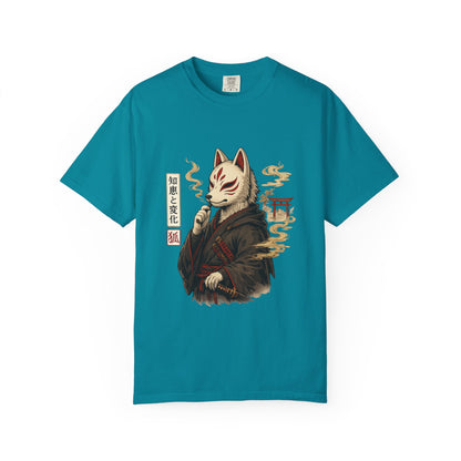 Kitsune Ronin Fox Spirit Graphic T-Shirt