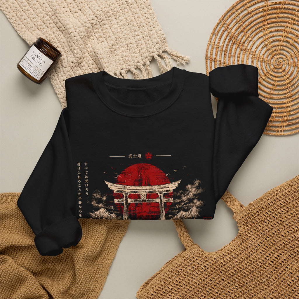 Acceptance Torii Gate Japanese Streetwear Sweatshirt Design