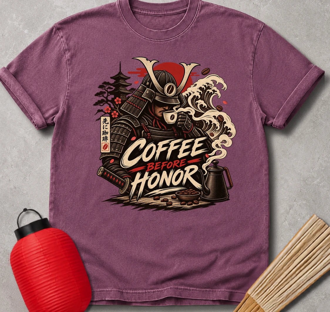 Coffee Before Honor T-Shirt