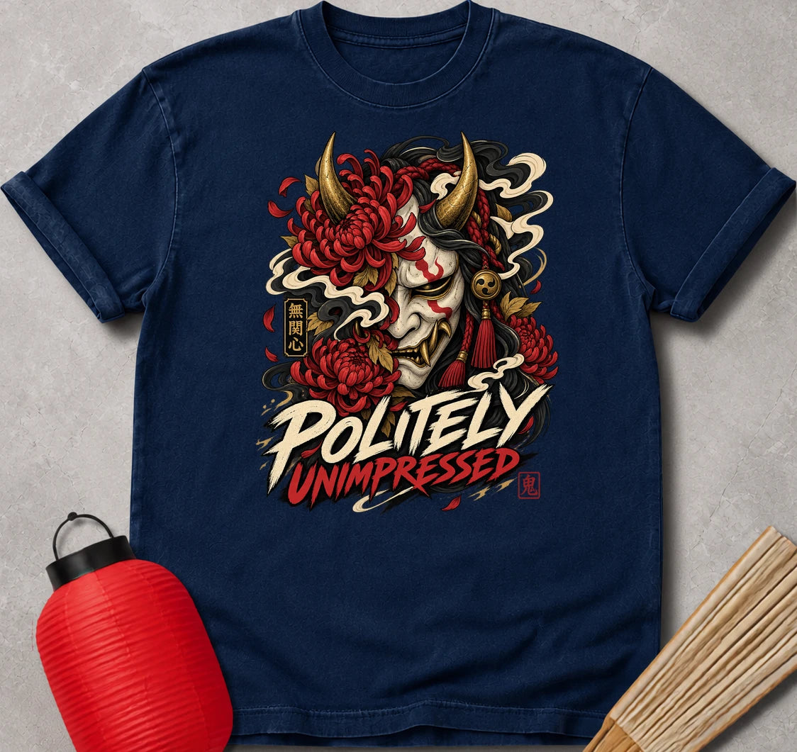 Politely Unimpressed Oni T-Shirt