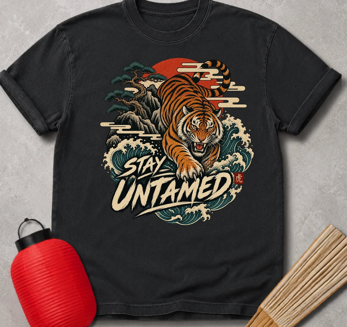 Stay Untamed Tiger T-Shirt