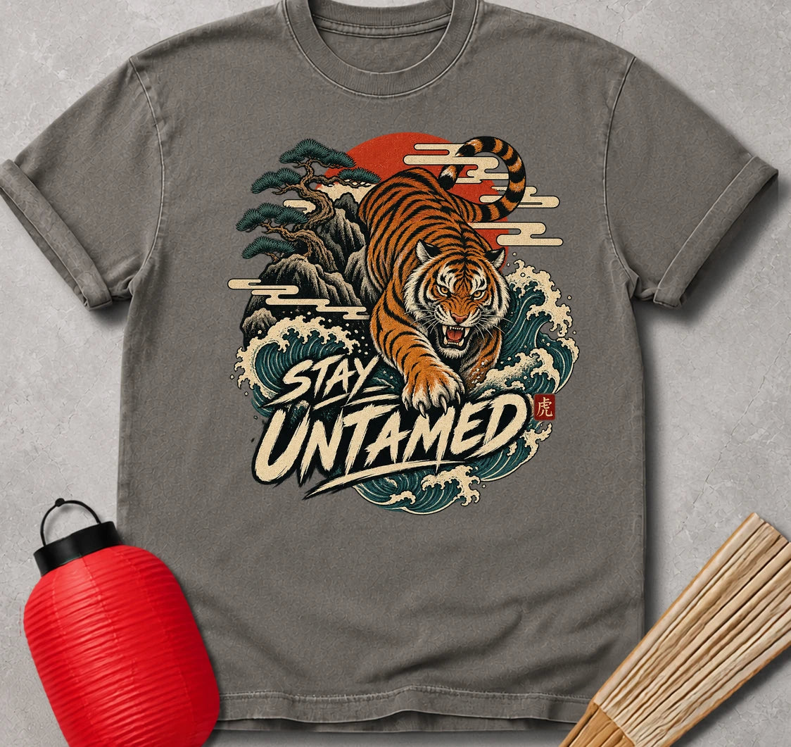 Stay Untamed Tiger T-Shirt