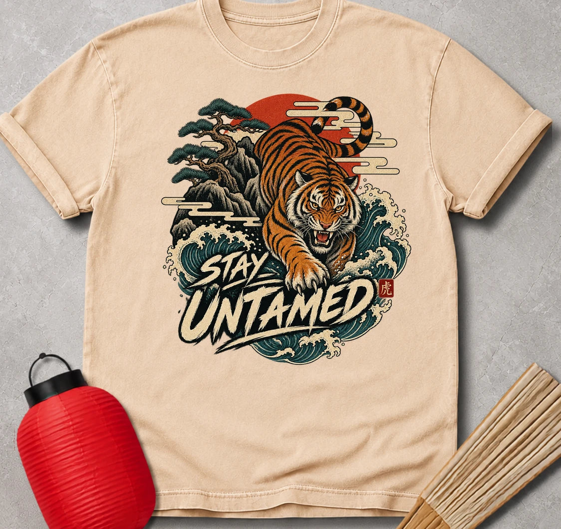Stay Untamed Tiger T-Shirt